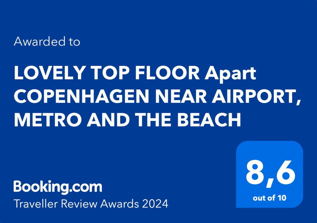 Lovely Top Floor Apart Copenhagen Near Airport, Metro And The Beach Eksteriør bilde